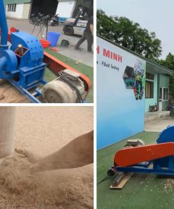 Máy nghiền gỗ 3000 - chi tiết máy 2