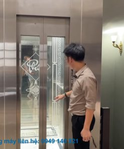 MẪU THANG MÁY KÍNH GIA ĐÌNH SIÊU NÔNG