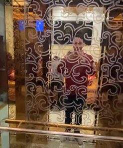 MẪU THANG MÁY LỒNG KÍNH INOX GƯƠNG VÀNG: ĐIỂM NHẤN SANG TRỌNG CHO BIỆT THỰ PHỐ