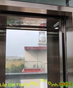 Mẫu Thang Máy Gia Đình Kính Ngoài Trời Siêu Đẹp