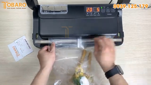 (431) Bảo Quản Gà Ủ Muối bằng Máy Hút Chân Không P350A Không Kén Túi (1)