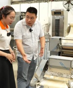Trải nghiệm vận hành thực tế máy làm mì tươi tại xưởng sản xuất - chi tiết máy 3