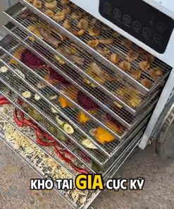 Máy sấy nông sản mini 10 khay - chi tiết máy 2