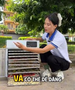 Máy sấy nông sản mini 10 khay