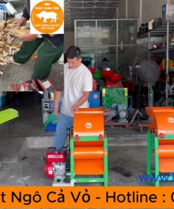 Máy tách hạt ngô cả vỏ chạy xăng linh hoạt - chi tiết máy 2