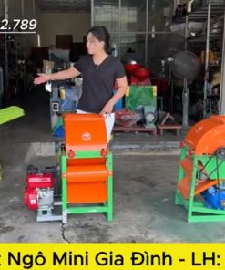 Máy Tách Hạt Ngô Lắp Động Cơ Xăng Dầu Diesel - chi tiết máy 2
