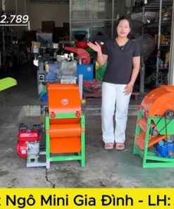 Máy Tách Hạt Ngô Lắp Động Cơ Xăng Dầu Diesel - chi tiết máy 3