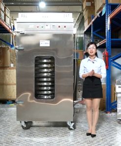 Máy sấy thực phẩm 16 khay xoay năng suất tới 112 kg mỗi mẻ