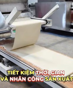 Máy làm mì tươi và hoành thánh trục lô 30cm - chi tiết máy 3