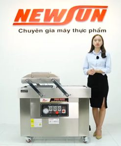 Máy hút chân không thực phẩm 2 buồng lõm 5cm DZQ400 Promax NEWSUN