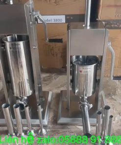 Máy nhồi lòng, nhồi dồi, xúc xích và lạp xưởng inox đa năng - chi tiết máy 2