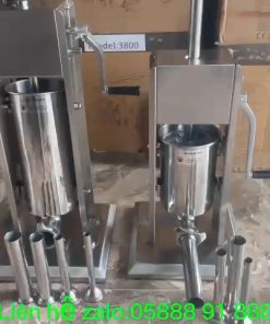 Máy nhồi lòng, nhồi dồi, xúc xích và lạp xưởng inox đa năng - chi tiết máy 3