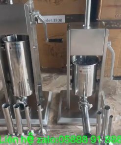 Máy nhồi lòng, nhồi dồi, xúc xích và lạp xưởng inox đa năng