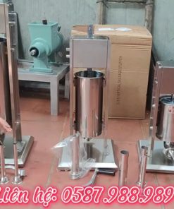 Máy nhồi lòng quay tay - chi tiết máy 2