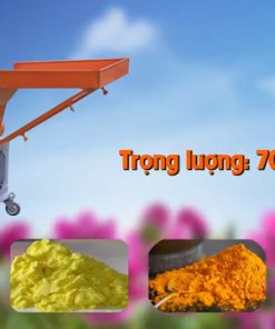 Cách làm tinh bột nghệ với Máy nghiền nghệ 3A3KW - chi tiết máy 2