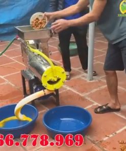 Máy xay vắt tinh bột nghệ, sắn dây, rong riềng liên hoàn - chi tiết máy 2