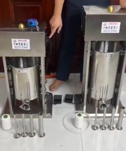 MÁY ĐÙN XÚC XÍCH, LẠP XƯỞNG 10L & 15L ĐIỆN INOX 304 - chi tiết máy 2