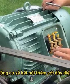 Máy nổ bỏng gối thép - chi tiết máy 2