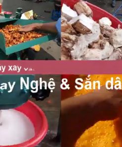Máy xay ép liên hoàn nghệ và sắn dây - chi tiết máy 2