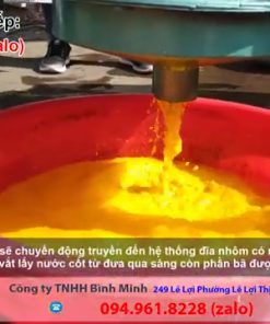 Máy xay ép liên hoàn nghệ và sắn dây - chi tiết máy 3