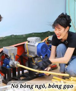 Máy Nổ Bỏng 1 Pha 2 Động Cơ - Tặng 2 Bộ Ruột Bỏng