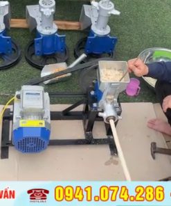 Máy Nổ Bỏng Gạo, Bỏng Ngô Kinh Doanh Sử Dụng Điện 1 Pha Tiện Lợi