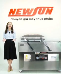 Máy hút chân không thực phẩm 2 buồng lõm 20cm Promax DZQ600