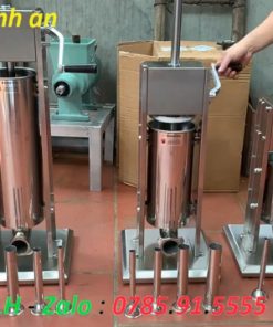 Máy quay tay làm xúc xích, nhồi lòng - máy làm lạp xưởng tốt nhất hiện nay