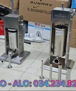 Máy đùn xúc xích lạp xưởng 3 lít 5 lít quay tay - chi tiết máy 3