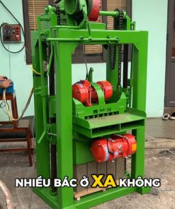 BÀN GIAO máy ép gạch không nung cho khách hàng tại Kontum