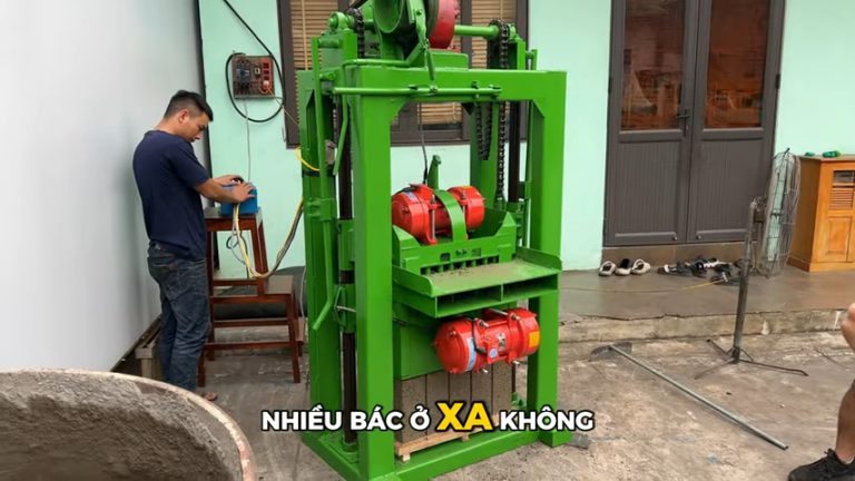 BÀN GIAO máy ép gạch không nung cho khách hàng tại Kontum – Khởi nghiệp cùng Bình Quân