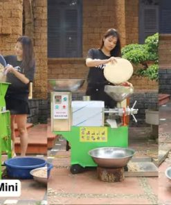 Combo Kinh Doanh Ép Dầu Lạc Từ Máy Bóc Vỏ Lạc + Máy Ép Dầu Lạc + Máy Lọc Dầu Bình Quân