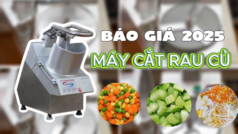 Máy cắt rau củ quả hiện nay BÁO GIÁ Máy cắt rau củ quả đa năng 4
