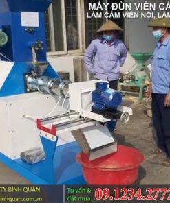 Máy Đùn Viên Cám Nổi 150K Cho Khách Hàng Tiền Giang