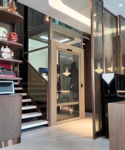 Bạn bè tôi đến chơi nhà rất khen chiếc thang máy này