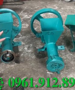 Cối đùn cám viên trục ngang mini 3 loại sàng