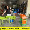 Máy tách hạt ngô mini gia đình tách cả vỏ