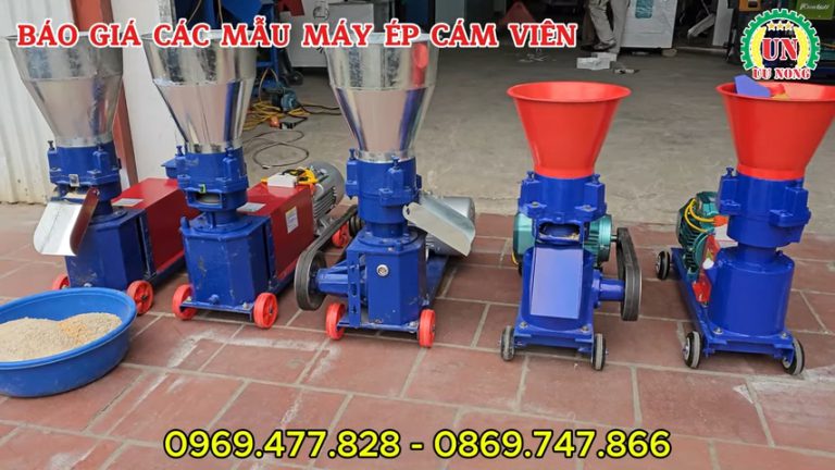 Báo giá các mẫu máy ép cám viên chăn nuôi mới nhất 2025