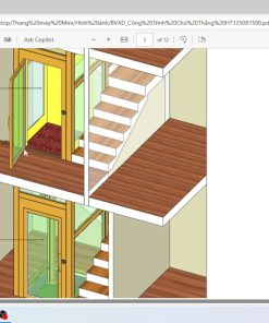 Tổng quan thang máy mini kính và kích thước lắp đặt tối ưu - chi tiết máy 3