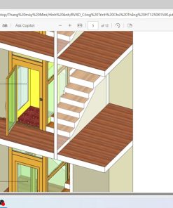 Tổng quan thang máy mini kính và kích thước lắp đặt tối ưu - chi tiết máy 2