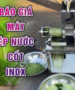 Bình Quân Group Máy Ép Nước Cốt Inox Ép Kiệt Các Loại Rau Củ Quả