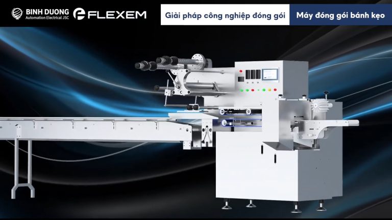 Bộ giải pháp tự động hoá cho máy đóng gói bánh kẹo _ Giải pháp Flexem