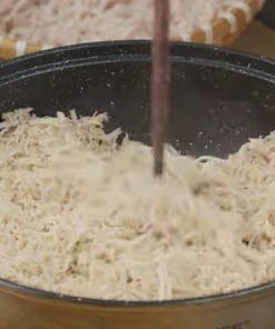 Cách làm ruốc thịt lợn (chà bông) thủ công tại nhà không dùng máy