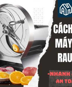 Cách Sử Dụng Máy Thái Lát Rau Củ Quả  Máy thái rau củ đa năng  Điện máy AHA