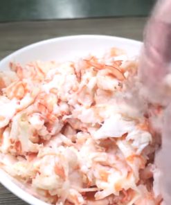 Cách làm CHÀ BÔNG TÔM - chi tiết máy 2