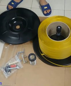 Máy đóng dây đai nhựa dạng bán tự động bàn thấp 900N - chi tiết máy 2