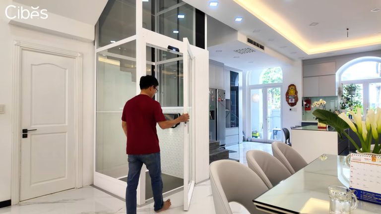 Thang máy gia đình Sibet Voyager 8 mức Cách tôi chọn đơn vị làm thang máy gia đình _ Cibes Lift Việt Nam (2)