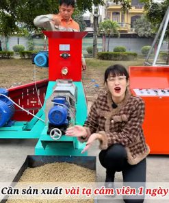 Kinh Nghiệm Tự Làm Cám Cá Nổi Với Máy Ép Cám Viên Nổi 80K - chi tiết máy 2