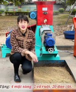 Kinh Nghiệm Tự Làm Cám Cá Nổi Với Máy Ép Cám Viên Nổi 80K - chi tiết máy 3