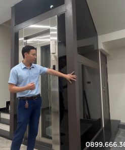 Mẫu thang máy quan sát (thang kính) khung thép 450kg - chi tiết máy 5